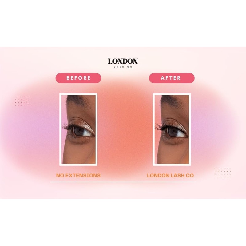 London Lash Co Natural – Classic D Curl Eyelash Extensions