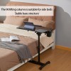 Hovadova Overbed Table WheelsHeight Adjustable Over Bed Bedside Desk 2
