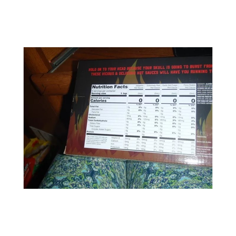 MODERN GOURMET FOODS VICIOUS & DELICIOUS 4 PACK SKELETON SKULL