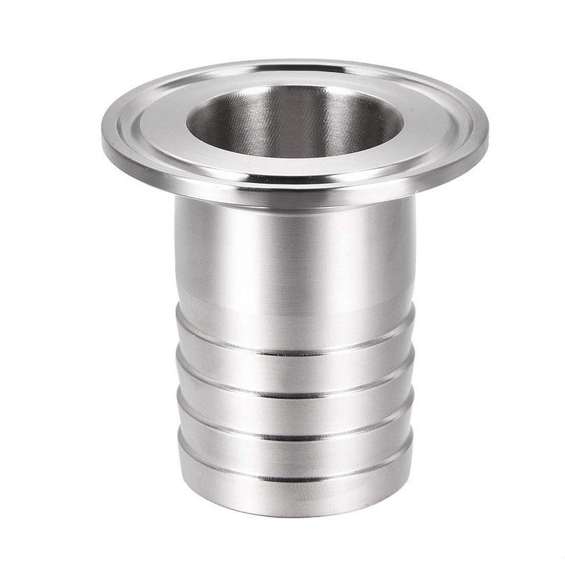 sourcing map Clamp Hose Adapter 1.988 Inch Flange to 1-1/4