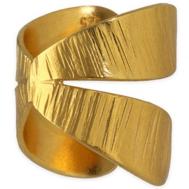 Gold Sterling Silver Ear Cuff Earring, Greek Ear Cuff for Non-Pierced Ear, Ear Climbing Ear Cuff Ear Cuff, Gift for Women