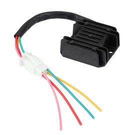 Keenso Motorcycle Voltage Regulator Rectifier with 4 Wires for Motorcycle Boat Motor ATV GY6 50 150cc Scooter