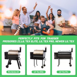 Drip Tray for Traeger 22 Heat Baffle Parts,Drip Pan for Traeger Pro 22,Heat Baffle Diffuser Plate for Traeger Pro 575,Traeger BCA070 BCA012, Drip Pan Heat Baffle for Traeger Pellet Smoker Grill