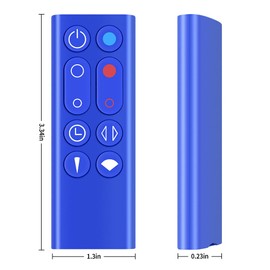 New Replacement Air Purifier Remote Control fit for Dyson HP00 HP01 Heat+Cool Fan Heater (Blue)