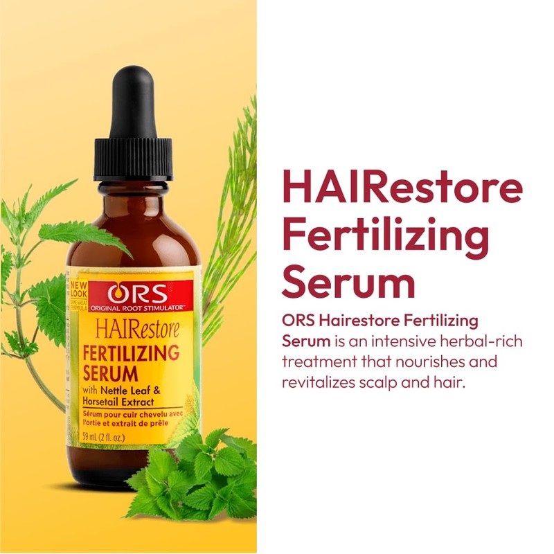 ORS HAIRestore Herbal Hair Serum, Fertilizing Serum with Nettle Leaf