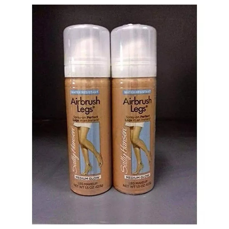 Sally Hansen, Airbrush Legs, Medium Glow, 1.5 Oz (2 Pack)