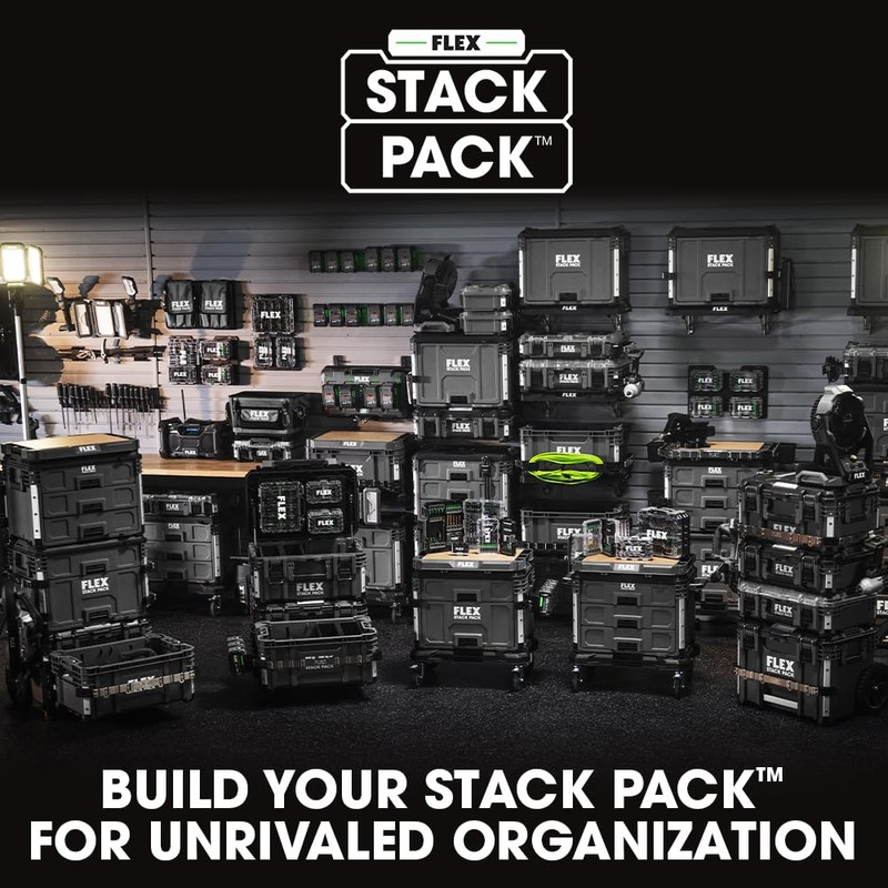 FLEX STACK PACK Storage System Organizer Box - FS1301