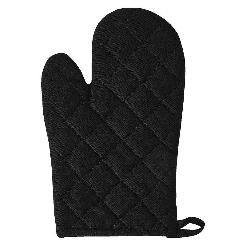 BVB Oven Gloves, Black/Yellow, Pot Holders, Set of 2