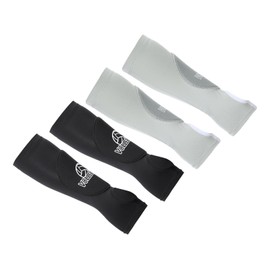 PATIKIL Volleyball Arm Sleeve, 4 Pcs Passing Forearm Sleeves with Protection Pads Thumbhole Arm Guards for Youth Men Women, 2 Multicolor