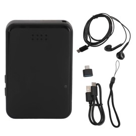 Small Voice Recorder 70H Battery Time USB C Charging HD Noise Reduction Magnetic Voice Activated Recorder with MP3 Playback 128GB
