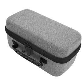 KIMISS Durable Projector Bag, EVA Waterproof and Anti-Vibration Projector Carrying Case, Portable Mini Projector Travel Case, Gray, Compatible with Capsule 3 Laser 1080P