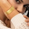 TOVABA Stretch Bracelets for Women, 14K Gold Plated Elastic Bangle
