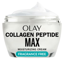Olay Collagen Peptide Face Moisturizer, Firming Cream for Women, Fragrance-Free, Non-Greasy - Hydrating, Anti-Aging, Anti-Wrinkle, Smoothing of Fine Lines, Tightening Skin Care - Niacinamide, 1.7 Oz