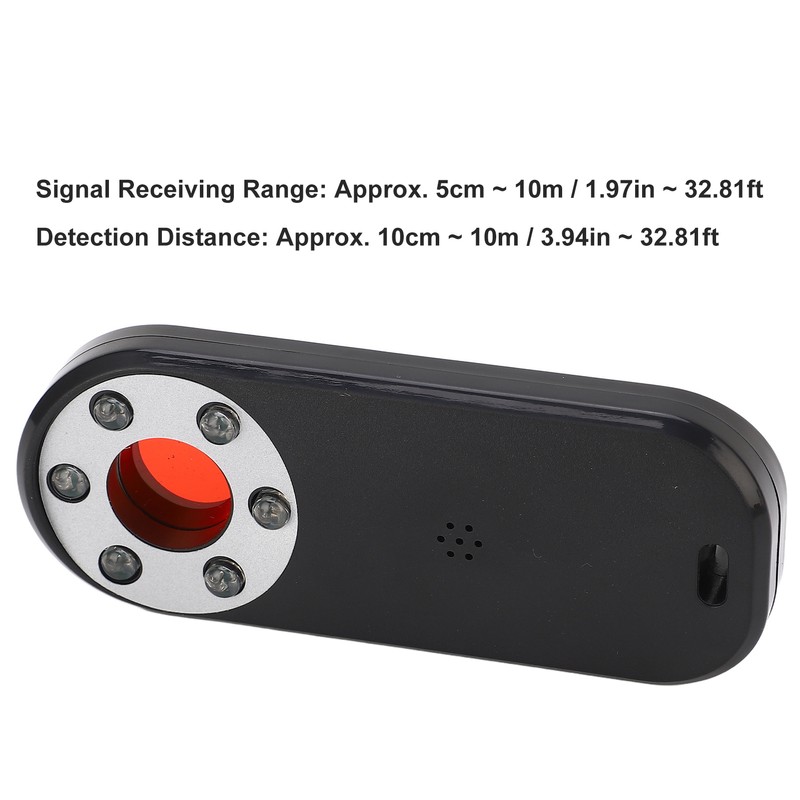 Signal Detector Bug Finder Camera Scanner Rechargeable Detecting Tool for