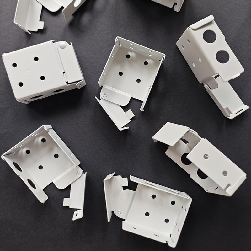 2pcs Mini Blind Brackets, Metal Window Blind Brackets, 2inch White