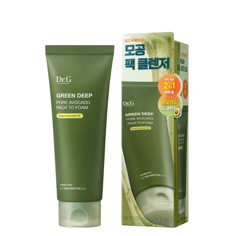 닥터지 Green Deep Pore Avocado Pack to Foam 150ml