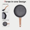 Caannasweis Nonstick Pan, Nonstick Stone Frying Pan, Best Nonstick Omelette