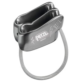 PETZL Unisex – Adult's Verso Abseiling Equipment, Grey, standard size