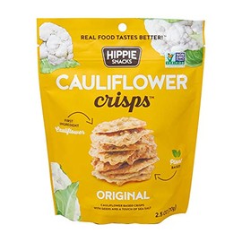 Hippie Snacks, Cauliflower Crisps, Original, 2.5oz