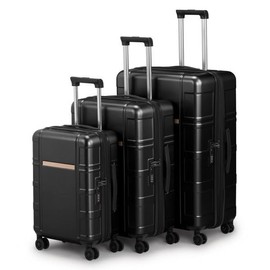TREATLIFE HOME Expandable Luggage Suitcase Set 3 Piece with 360-Degree Spinner Wheels, Airline Compliant, Durable PC+ABS Material