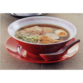 ENTEC CA-12 Chinese Bowl, New Model, White/Red, Mizusho