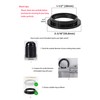 4 PCS Lamp Shade Rings – 2 Sizes (34mm &