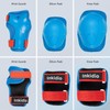 Inkidio Knee Pads for Kids Unicorn Protective Gear Set Knee