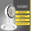 Compass CORS Hubbell Lighting LED Single Head Emergency Light,White