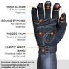WOLF Mechanic All-purpose Stretchable Flex Grip Work Glove, Dexterity (1,