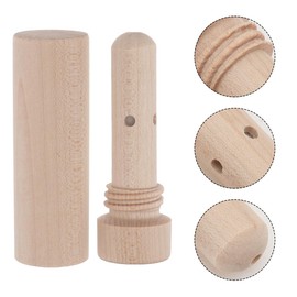 Beaupretty Wooden Nasal Stick Essential Oil Scent Tube Portable Aromatherapy Diffuser for Everyday on-The-Go Use