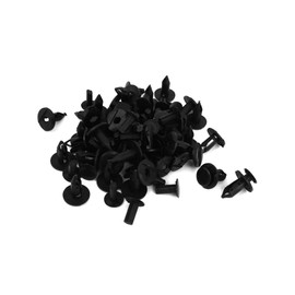 Hihaha 40 Pcs 20mm x 8mm Plastic Rivets Car Push Clips Durable Material