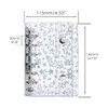 Lzcxszzm A7 Budget Binder Cover Clear PVC 6 Ring Binder