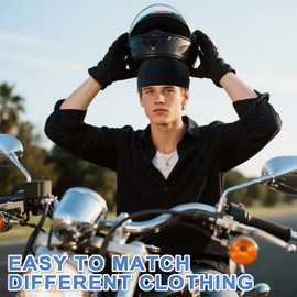 Fahrradmütze Unter Helm – Atmungsaktive Fahrradmütze 3er Set Unisex – Größe Universal – Schwarz/Grau/Marineblau – Für Radsport, Wandern, Angeln & Outdoor-Aktivitäten geeignet