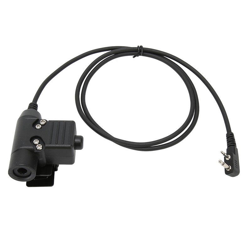 Radio Headset Adapter Push To Talk Clear Sound Walkie Talkie