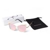 DQbhzh Oversized Luxury Cat Eye Sunglasses for Women Men Trendy