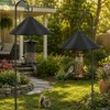 2 Pack 18-Inch Squirrel Baffles for Bird Feeders – Durable