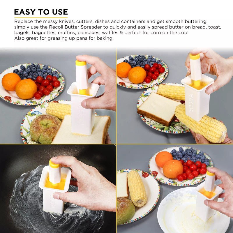 Recoil WBS West Coast Butter Spreader with Length Adjustable Plunger