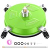 LidoDola 14'' Pressure Washer Surface Cleaner Green, Power Washer Accessory
