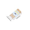 Operitacx 5 Stück USB LED Mini Lampe Set Campinglampe Aufladbar