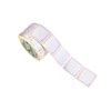 OliveBird 500 x Removable Labels On Roll, Size 50x50mm Square,