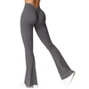 YEOREO Scrunch Flare Leggings Gym Workout Daze V Back Butt