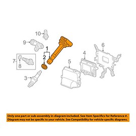 Genuine Honda 30520-RN0-A01 Plug Hole Coil