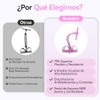 2 Pcs Kit Ligas de Resistencia para Ejercicio, con Bandas