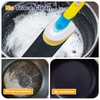 Refill Heads Compatible with Dish Daddy,Non-Scratch Wand Refill Sponge Heads