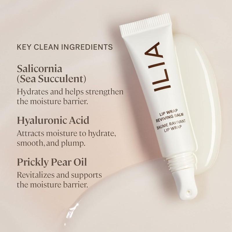 ILIA - Lip Wrap Reviving Balm Non-Toxic, Cruelty-Free, Clean Beauty
