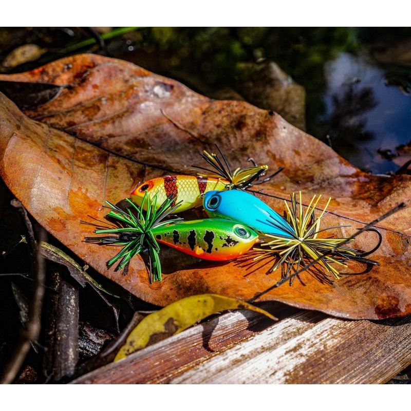Rapala - Fishing bait BX Skitter Frog Construction balsa/plastic -
