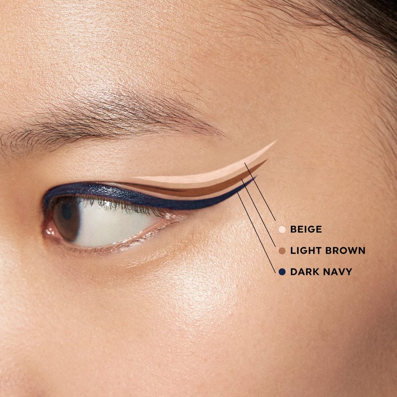 UZU By Flowfushi Eye Opening Liner, Liquid Eyeliner, Hot Water