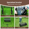 Compost Spreader 44 Inch Towable Peat Moss Spreader with Installation