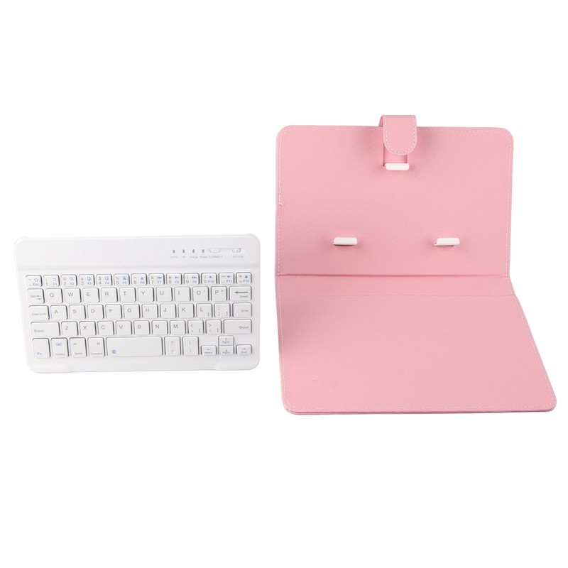 Universal Wireless Bluetooth Keyboard Flip Case Cover with Stand for