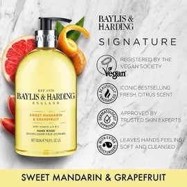 Baylis & Harding Sweet Mandarin and Grapefruit Hand Wash, 500 ml